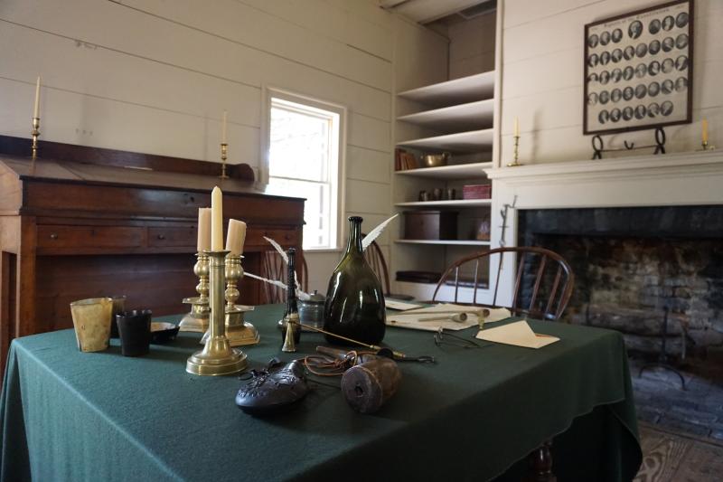 Governor William Blount’s Office at Blount Mansion