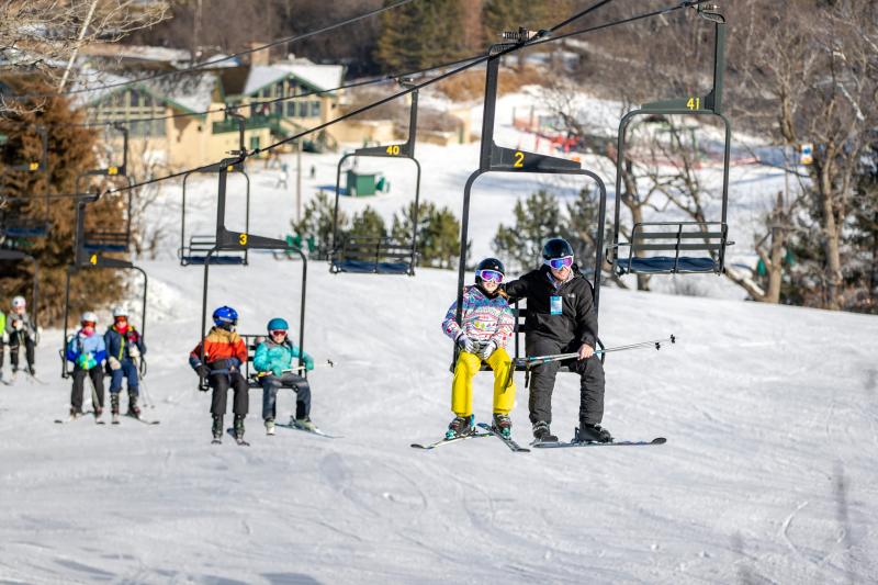 Winter in Lake Geneva_Skiing