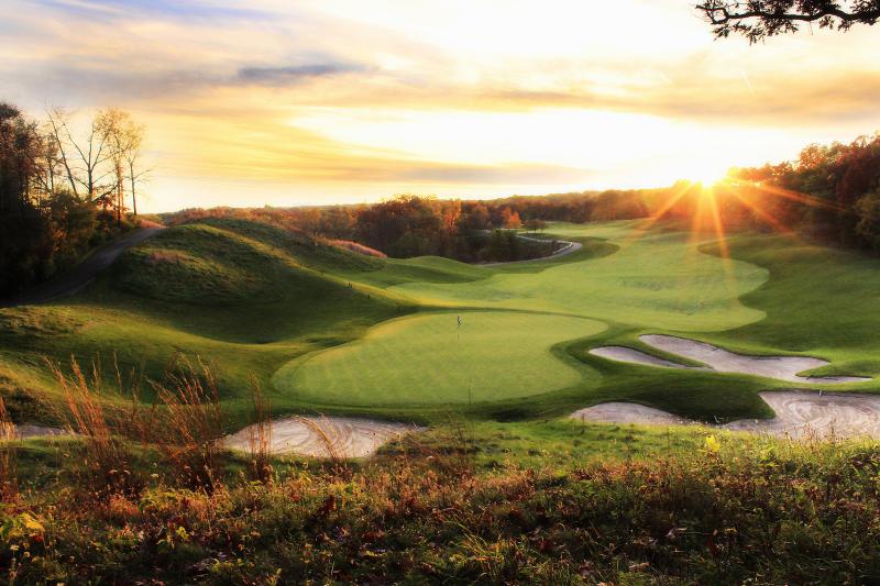 Golf_Geneva National_sunrise