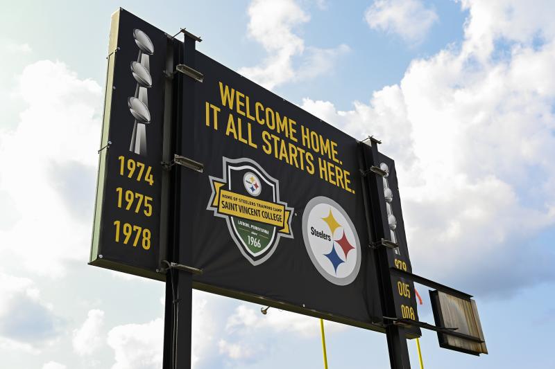 Steelers Training Camp sign