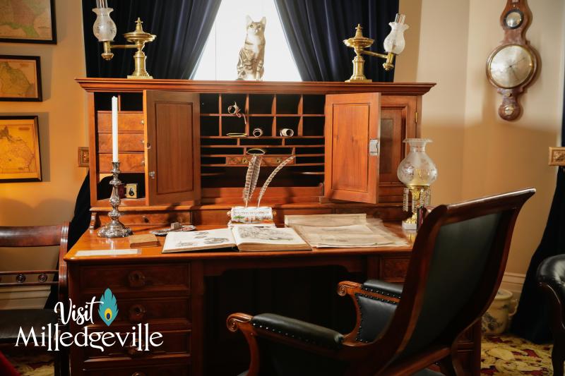 Executive Office at Mansion Background