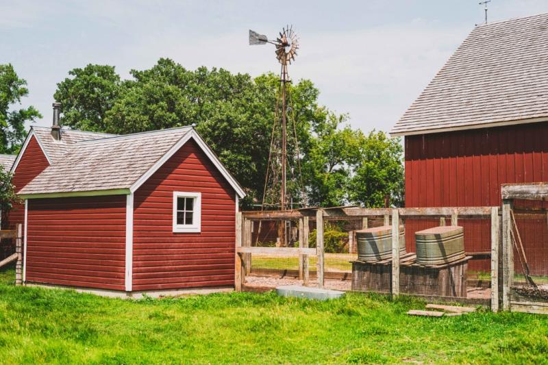 Historic farm and barn buildings