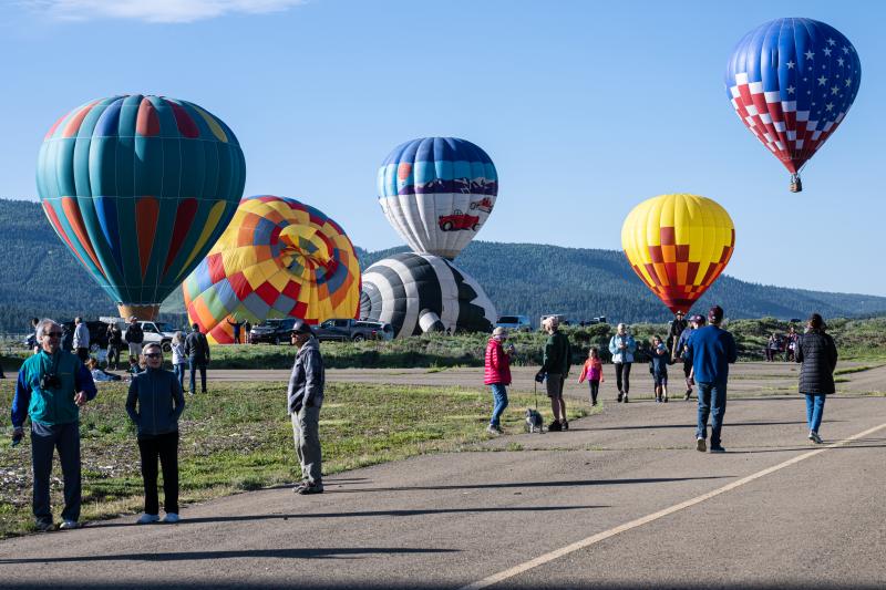 Balloons over Angel Fire