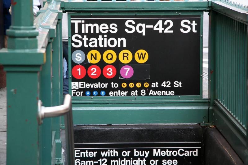 Times Square and 42nd Street Station