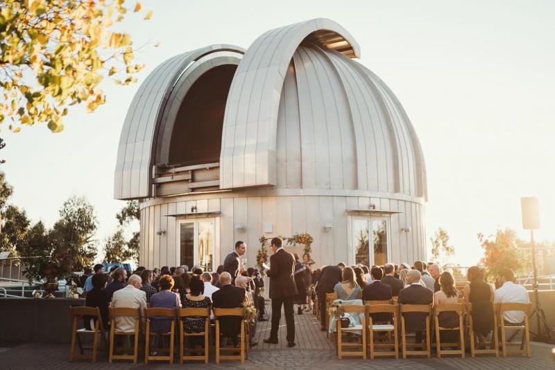 Chabot Space & Science Center wedding