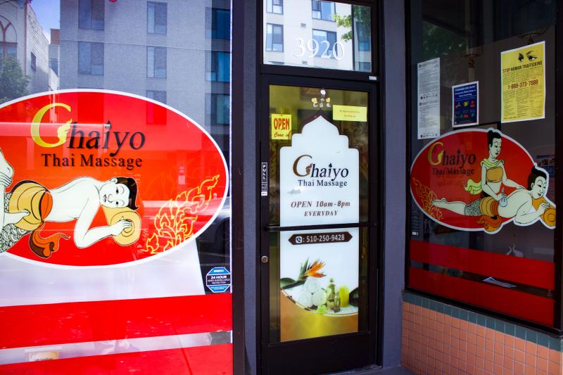 Chaiyo Thai Massage Entrance