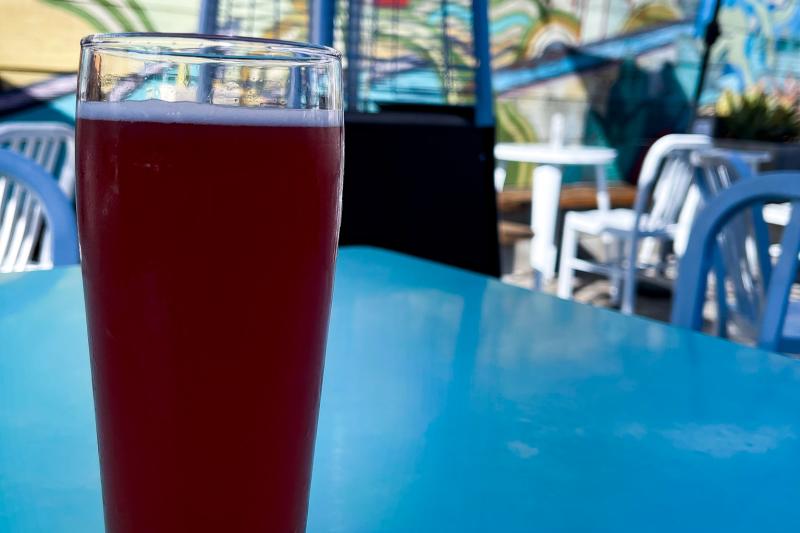 Beer on table from Temescal Brewing