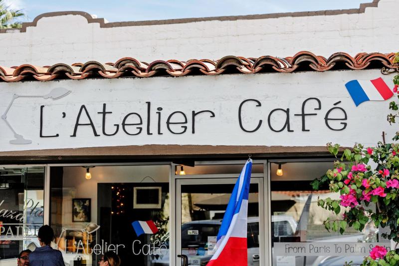 L'Atelier Cafe exterior