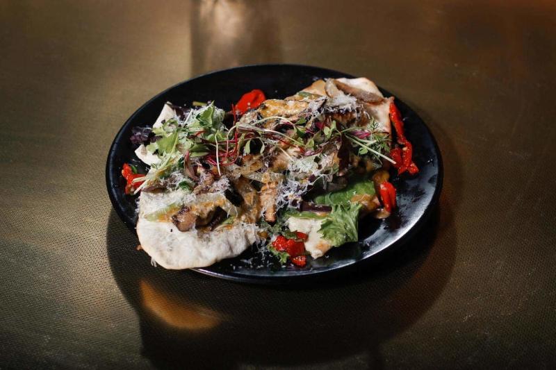 del rey vegan flatbread