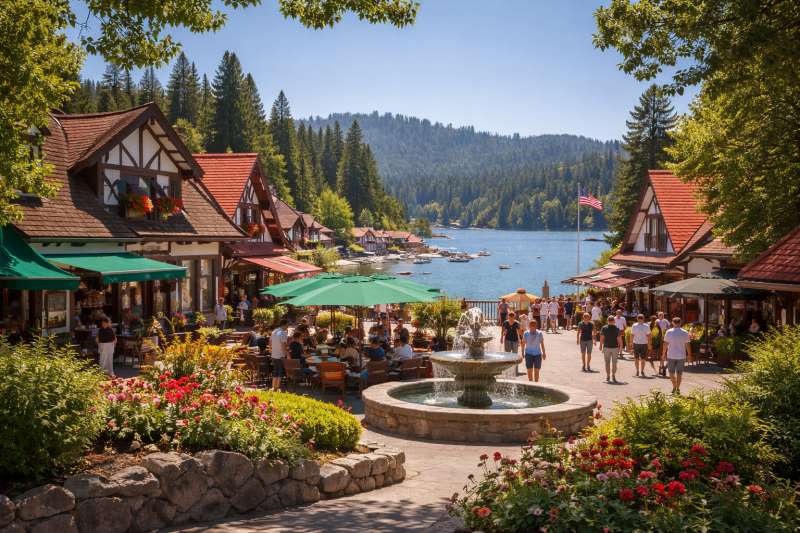 Lake Arrowhead downtown