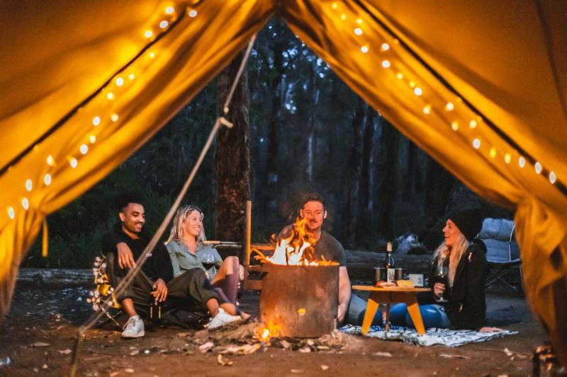 Camping at Lane Poole Reserve