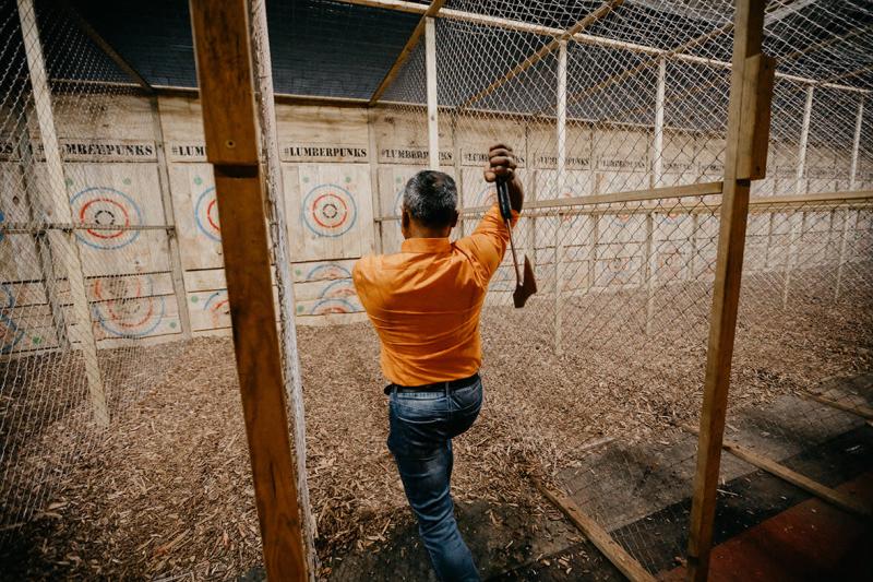 Lumber Punks Axe Throwing