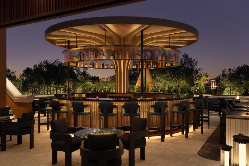 Above All Else, Patio Bar Rendering