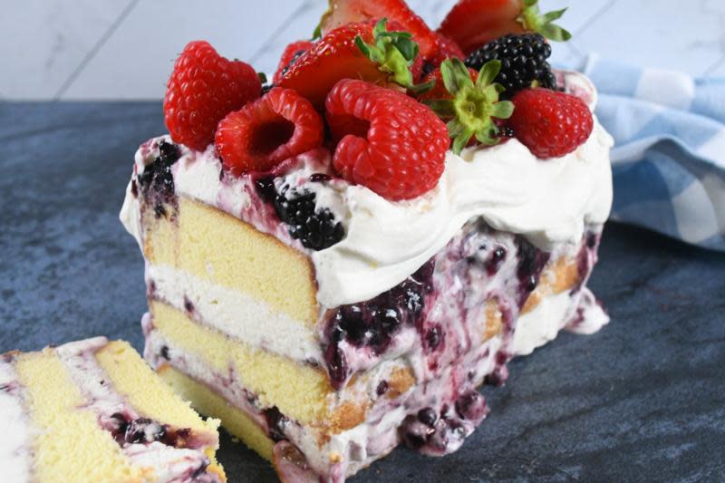Dave's Very Berry Ice Box Cake