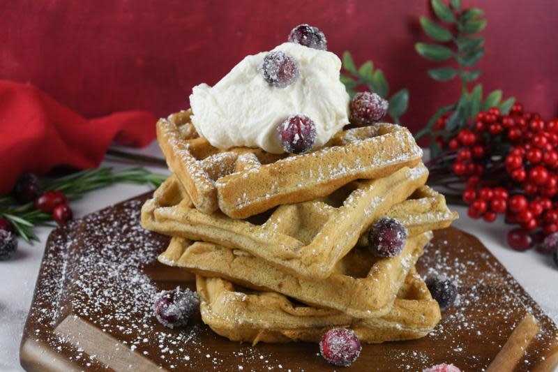 Dave's Gingerbread Waffles 2