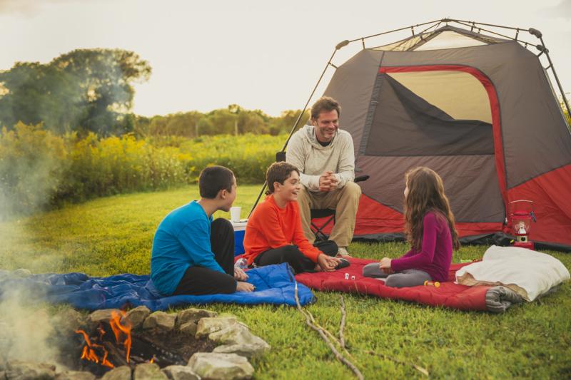 Family camping