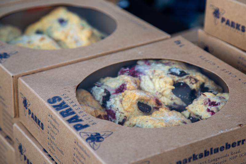Parks Blueberries Pies