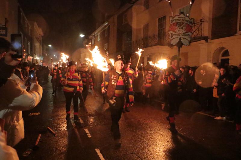 Lewes Bonfire Night Parade