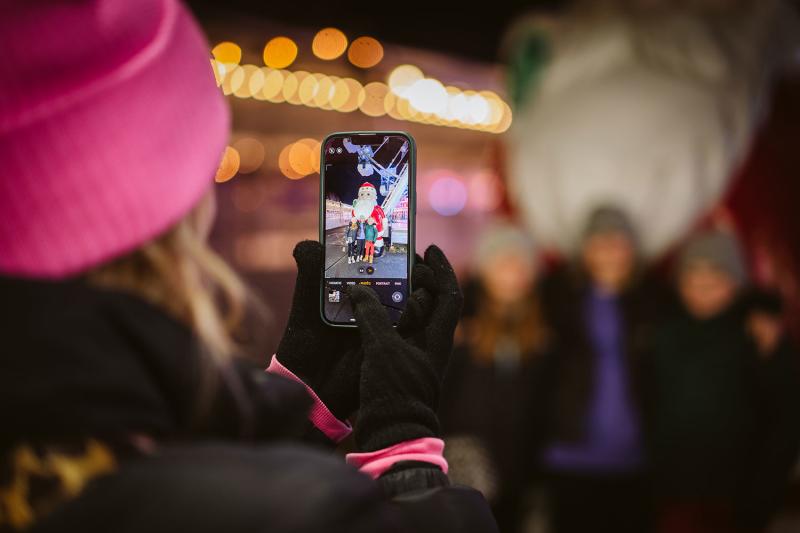 Waterfront Winterland Selfie