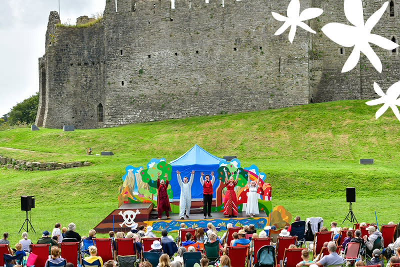 Outdoor Theatre at Oystermouth Castle