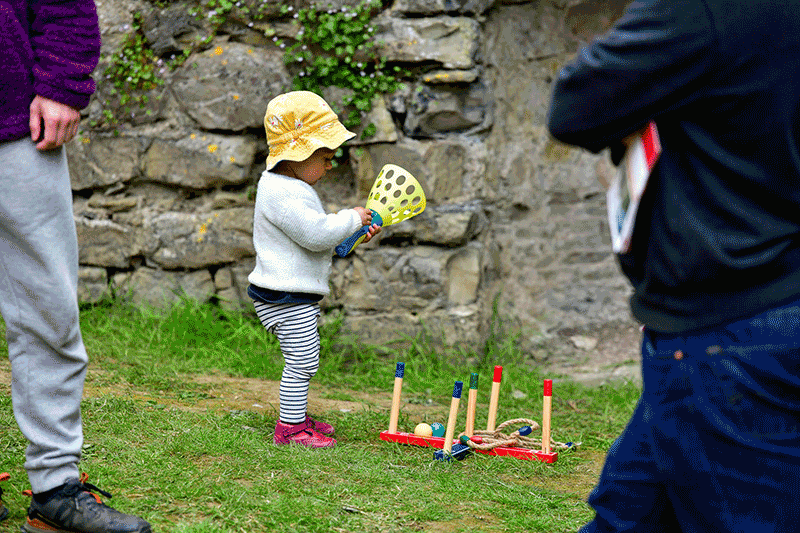 Oystermouth castle eshot