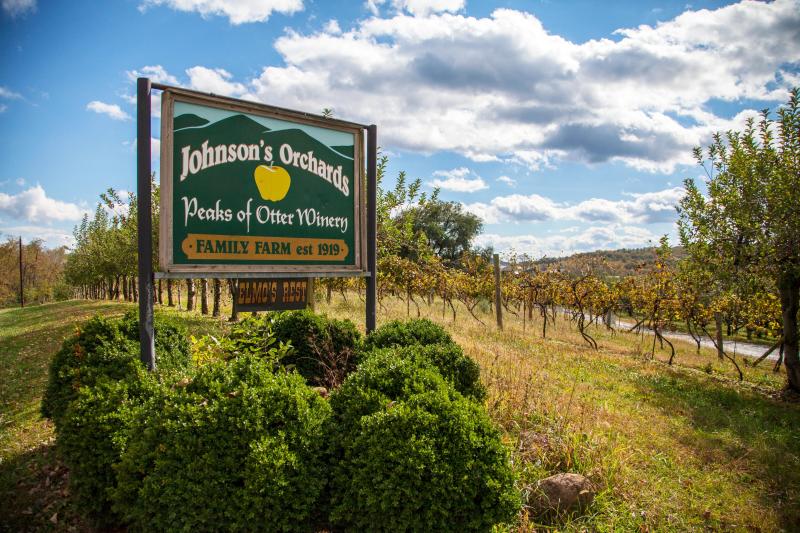Peaks of Otter Winery and Johnson's Orchard