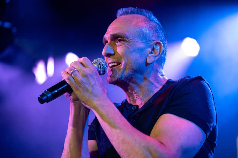 Hank Azaria is photographed while performing in a concert