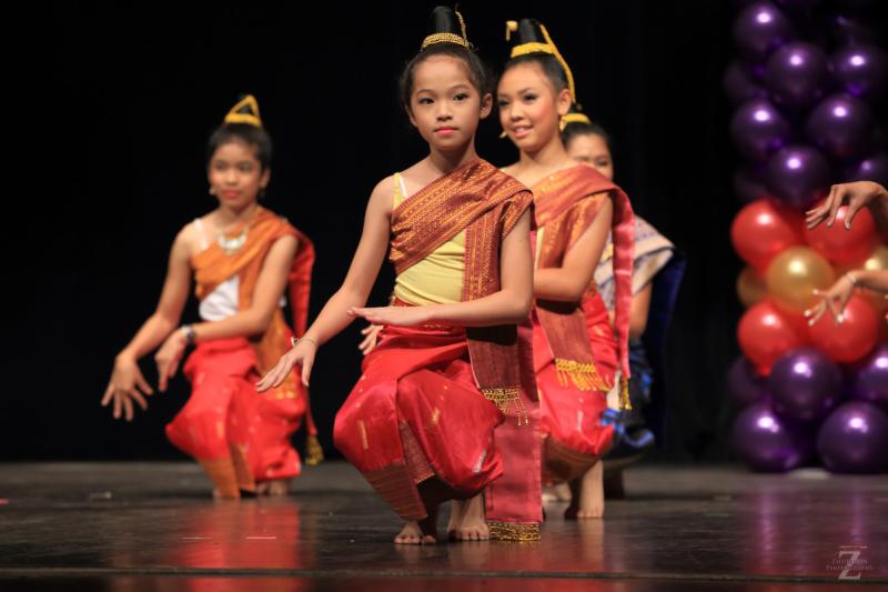 Wichita Asian Festival Dancers perform at Century II in Wichita KS