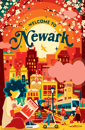 Newark Visitors Guide 2025 Cover