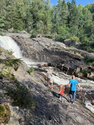 Flakkefossen Waterfall