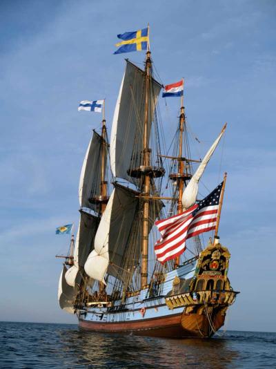 Kalmar Nyckel Full Sail
