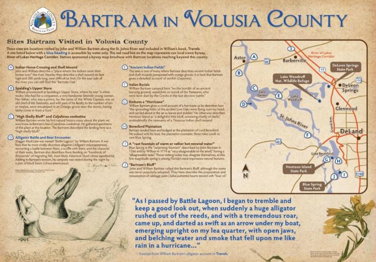Canoe or kayak along Lake Beresford to areas where William Bartram traveled