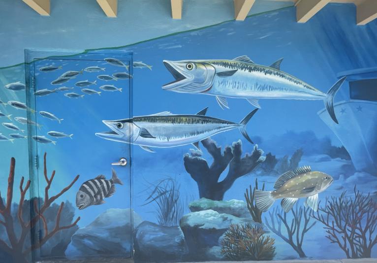 Mural - Two Jerks