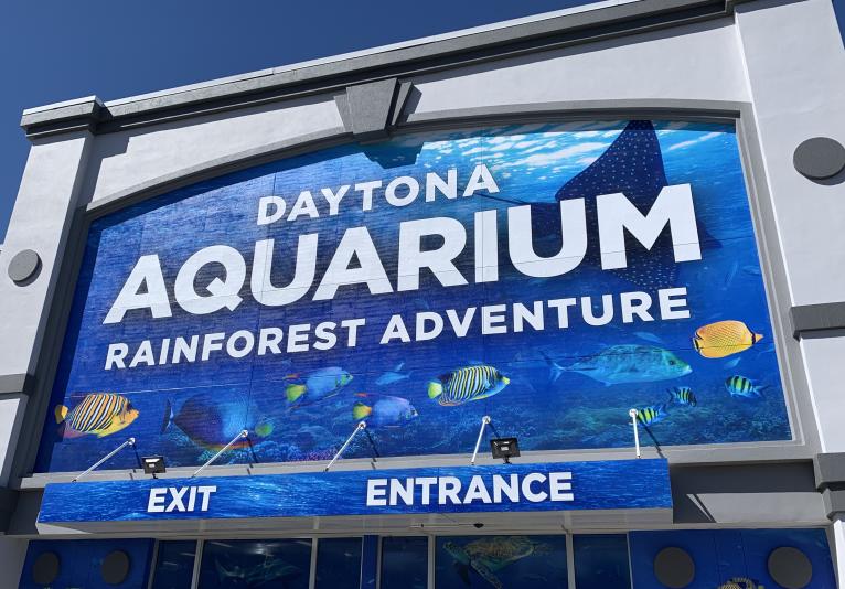Daytona Aquarium entrance