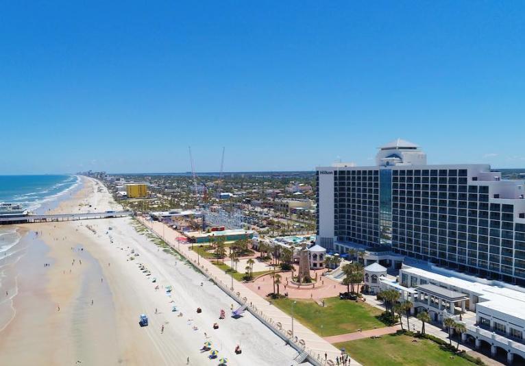 Hilton Daytona Beach Aerial View