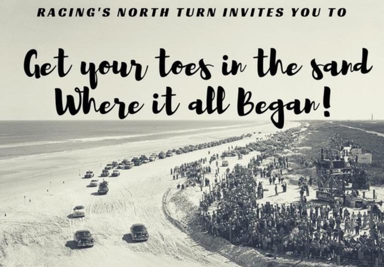 Racing's North Turn Toes In The Sand