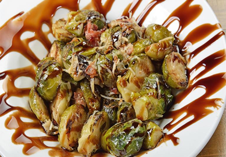 River Grille on the Tomoka Bacon Brussels Sprouts Appetizer