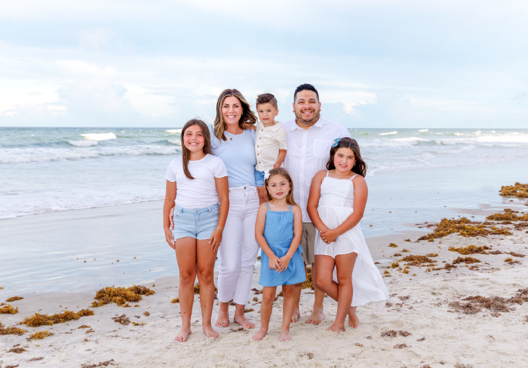 Family Session in Ponce Inlet, Florida
