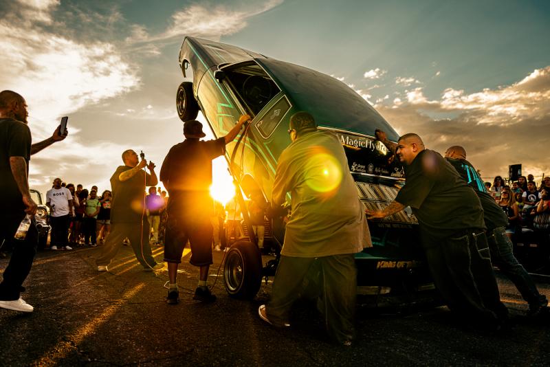 Lowriders and Car Hopping