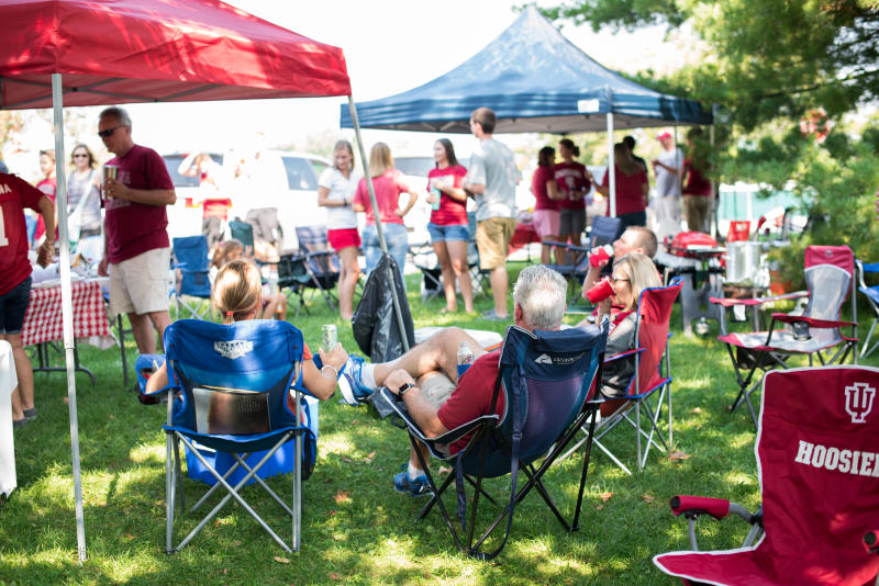 IUFB Tailgate in Grass