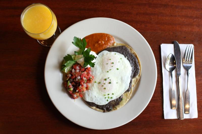 Huevos Rancheros from Uptown Cafe