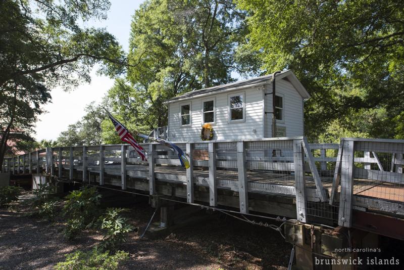 Sunset Beach Swing Bridge