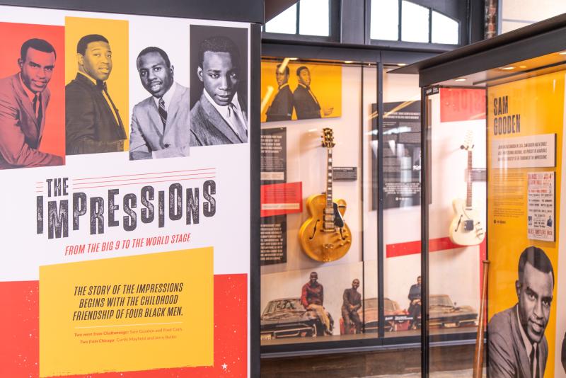 Image of The Impressions exhibit at Songbirds