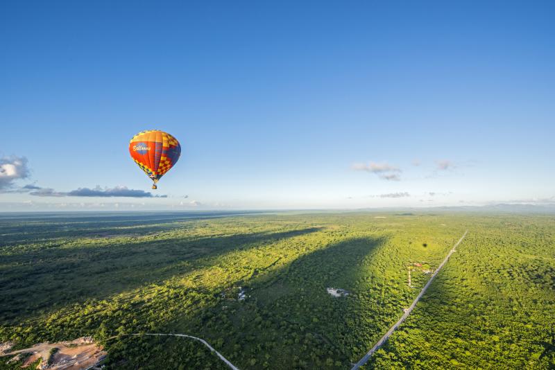 Hot-air Balloono. Punta Cana