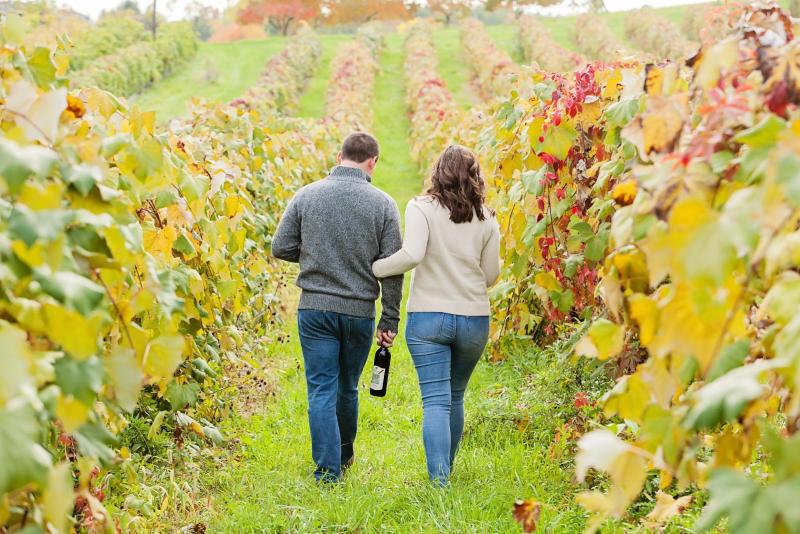 Couple in the Vineyard