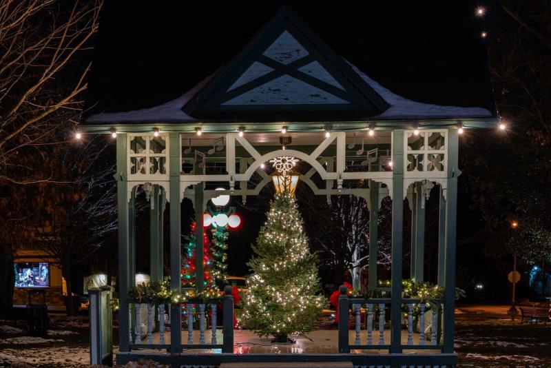 Hammondsport Holiday Gazebo