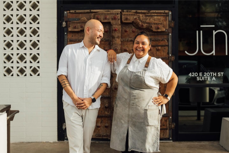 Evelyn Garcia and Henry Lu