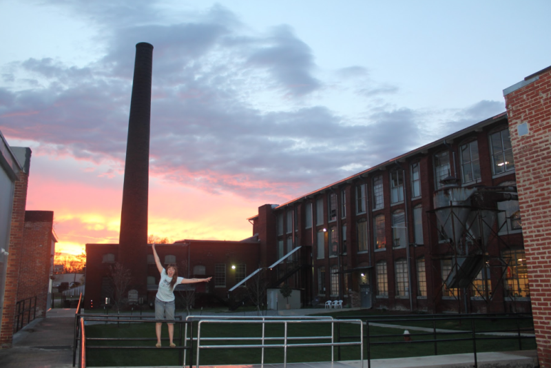 Smokestack at Lowe Mill ARTS & Entertainment in Huntsville, AL