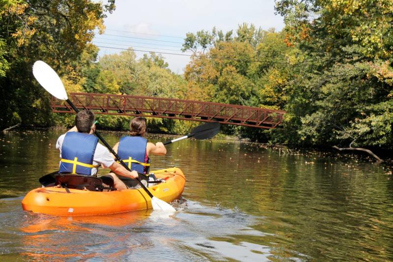 Kayaking the Red Cedar River