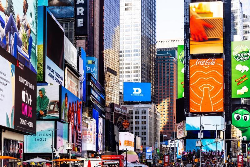 daytime view of times square in new york city